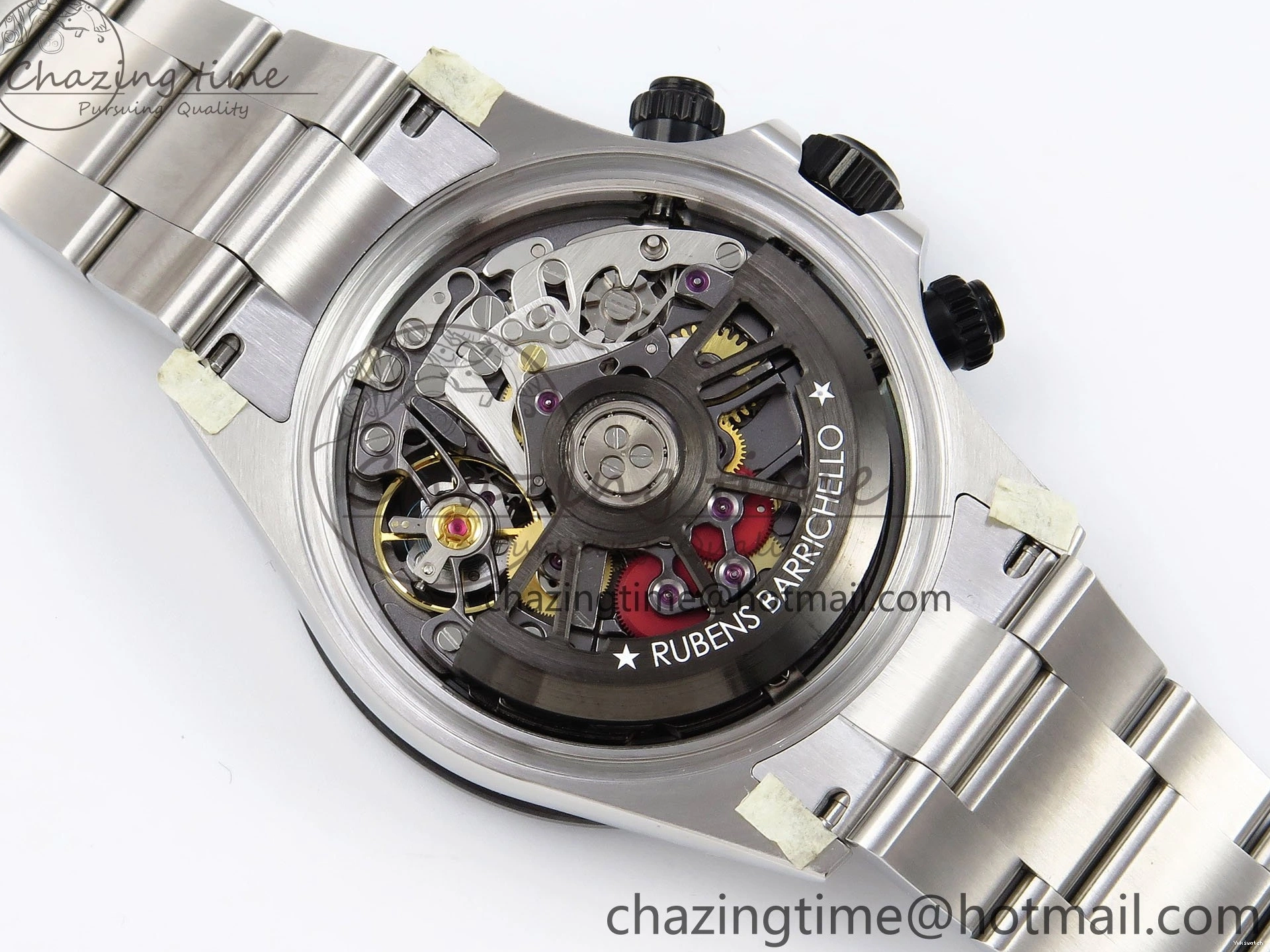 Bracelet Edition SONIC Daytona SS Bezel Skeleton Skeleton Best SA4130 Dial on Ceramic Oyster 0127